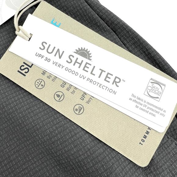 Tommy Bahama Sun Shelter Gray Mens Shorts UPF 30 Size 32 x 8 NWT - Picture 4 of 10